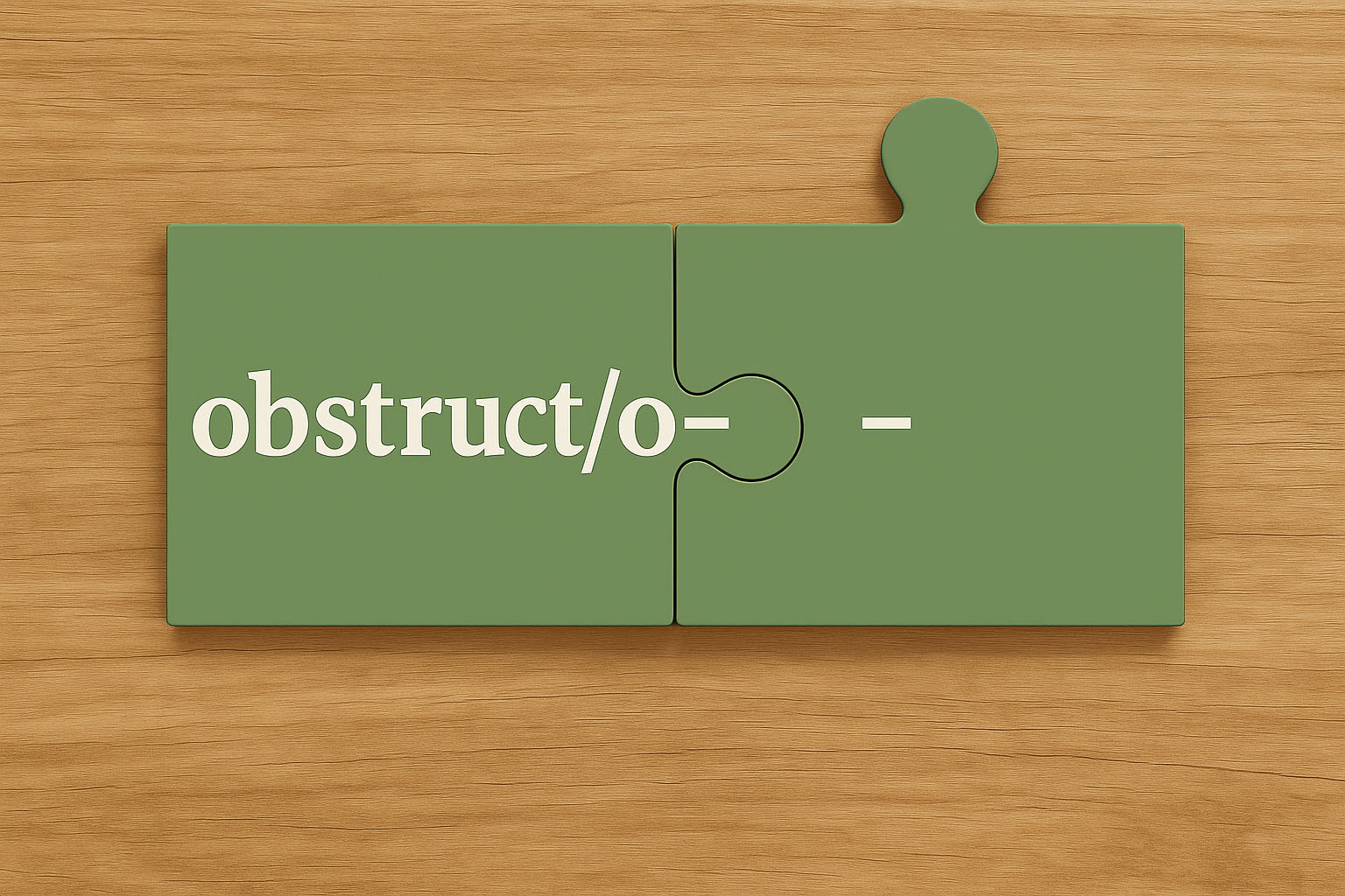 obstruct/o-